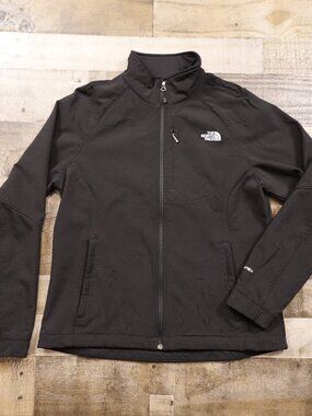 The North Face Apex Soft Shell Jacket Women’s XL Black Fleece Lined Outdoor FAIR